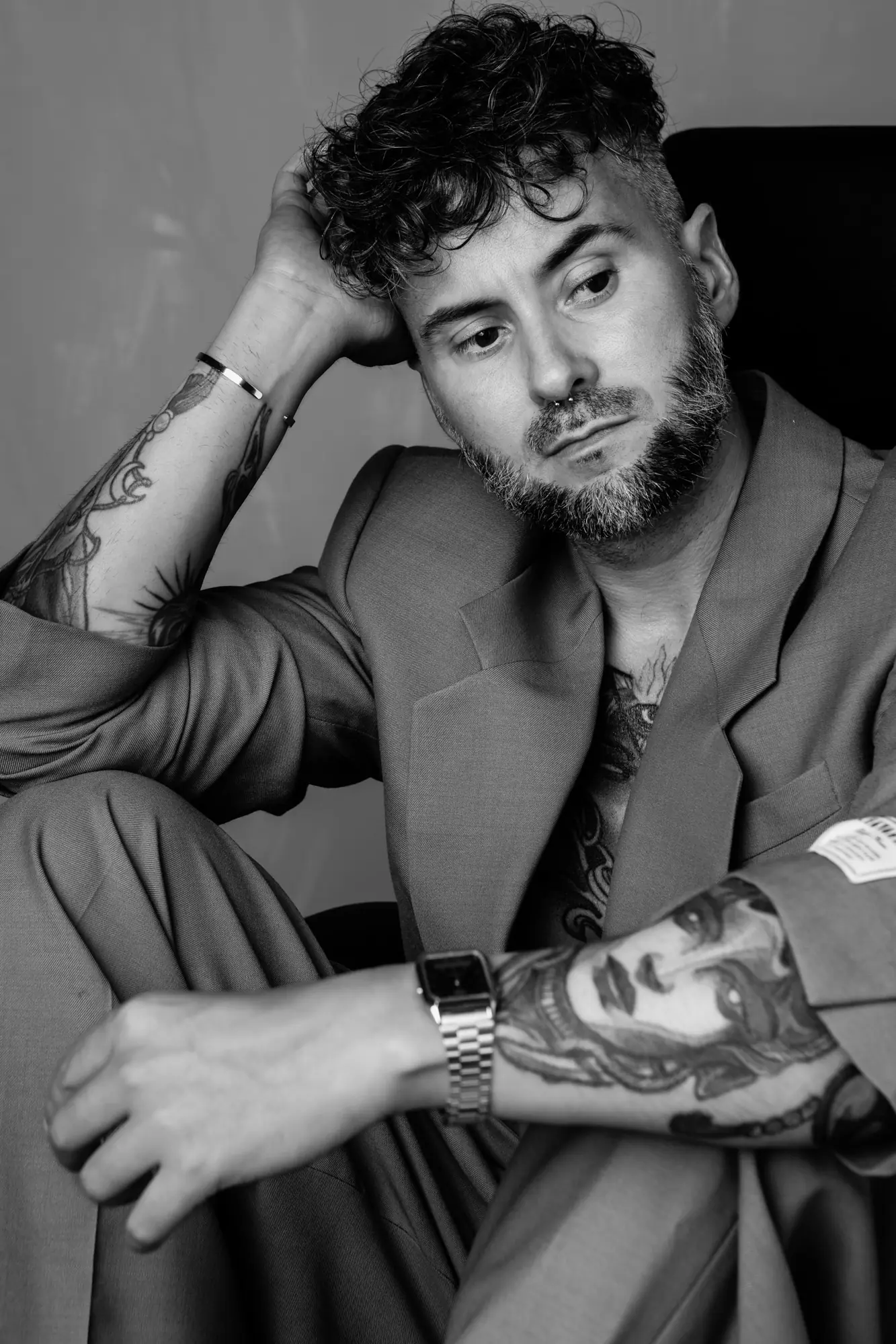 Retrato editorial masculino